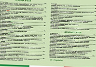 Pizzeria Valentino menu