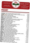 Pizza Simon's menu