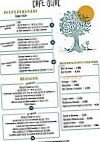 Café Olive menu