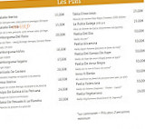 Le Patio Du Lac menu