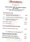 Korfu Gastronomie menu