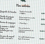 La Brasserie De Papa menu