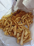 Gropers fish n chips inside