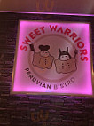 Sweet Warriors Desserts menu