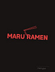 Maru Ramen menu