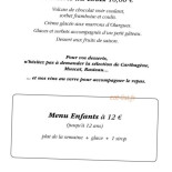 Les Marronniers Carta