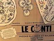 Le Conti menu