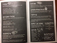 Mexican Grill menu