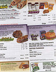 Subway Sandwiches Salads menu