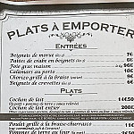 Arcade Portugaise menu