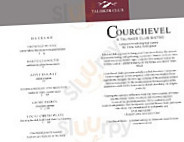 Courchevel A Talisker Club Bistro menu