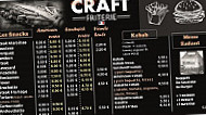 Craft menu