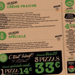 Pizzeria 340°c menu