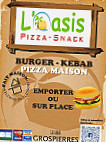 L'oasis Pizza Et Snack menu