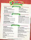Baja Sopipilla menu