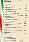 Pizzeria Ii Genio menu