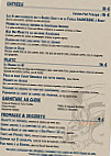 La Table Du 18 menu