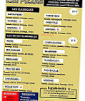 Italian Pizza Saveurs menu