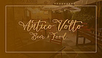 Antico Volto Beer Food outside