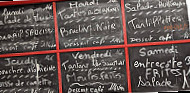 Cafe de la Paix menu