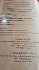 Le France Brasserie menu