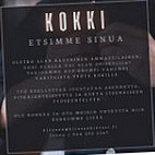 Kitusen Kievari menu