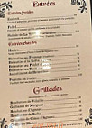 La Table Marocaine menu