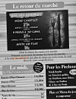 Le Bistrot - Auberge Du Centre menu