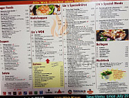 Lin's Wok menu