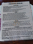 Farnsworth House Tavern menu