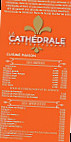 La Cathedrale menu