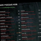 Chez Tony Pizza menu