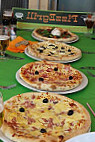 Pizzegrill food