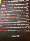 Pizzeria Delizio menu