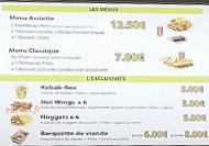 La Broche Dorée menu