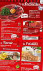 La Table Rouge menu