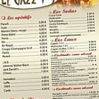Le Jazzy's Champ D'arbaud Basse-terre menu