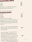 Frontier Restaurant Bar menu