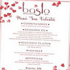 Baslo menu