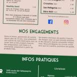 Papapoule Speisekarte