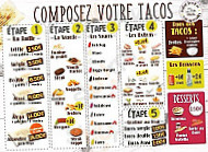 Comptoir Snack Tacos And Co Poitiers menu