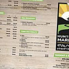 Hunter's Market menu