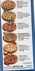 Domino's Pizza menu