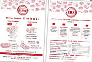 Kebab Family menu