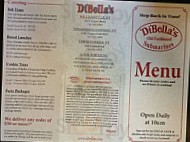 Dibella's Old Fashioned Subs menu