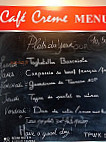 Le Pause Café menu