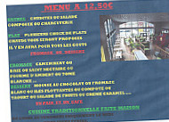 Cafeteria Domerat menu