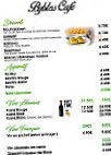 Byblos Café menu