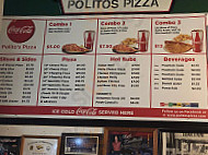 Polito's Pizza menu