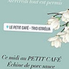 Le Petit Café Trio Istrélia menu